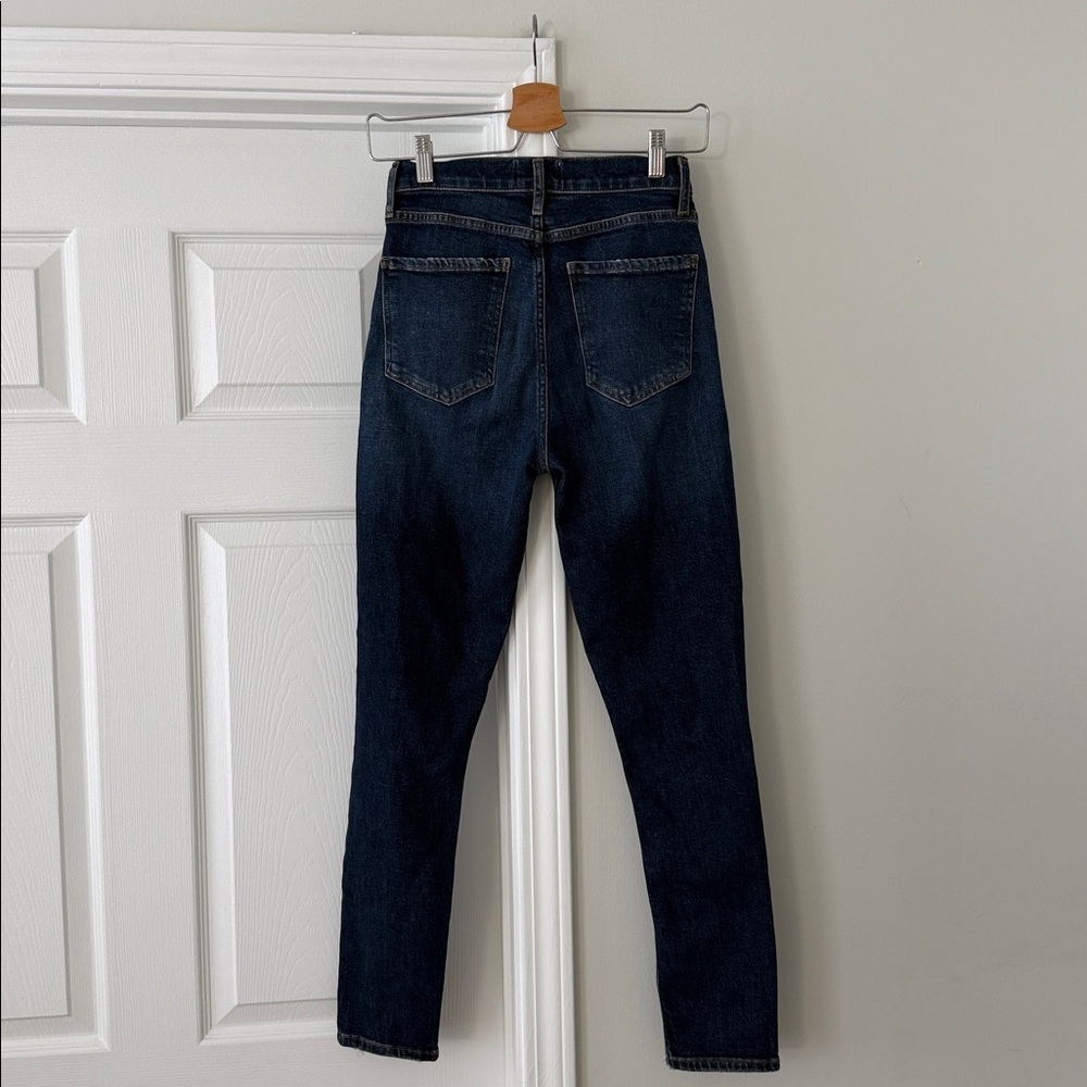 AGOLDE Nico High Rise Slim Fit Jeans Dark Wash Size 24 - Picture 3 of 6